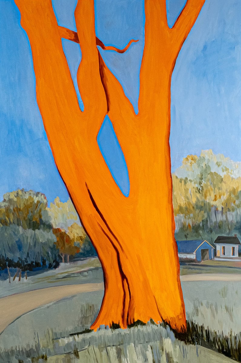 Jennifer Williams, Nashtoah Red Oak painting