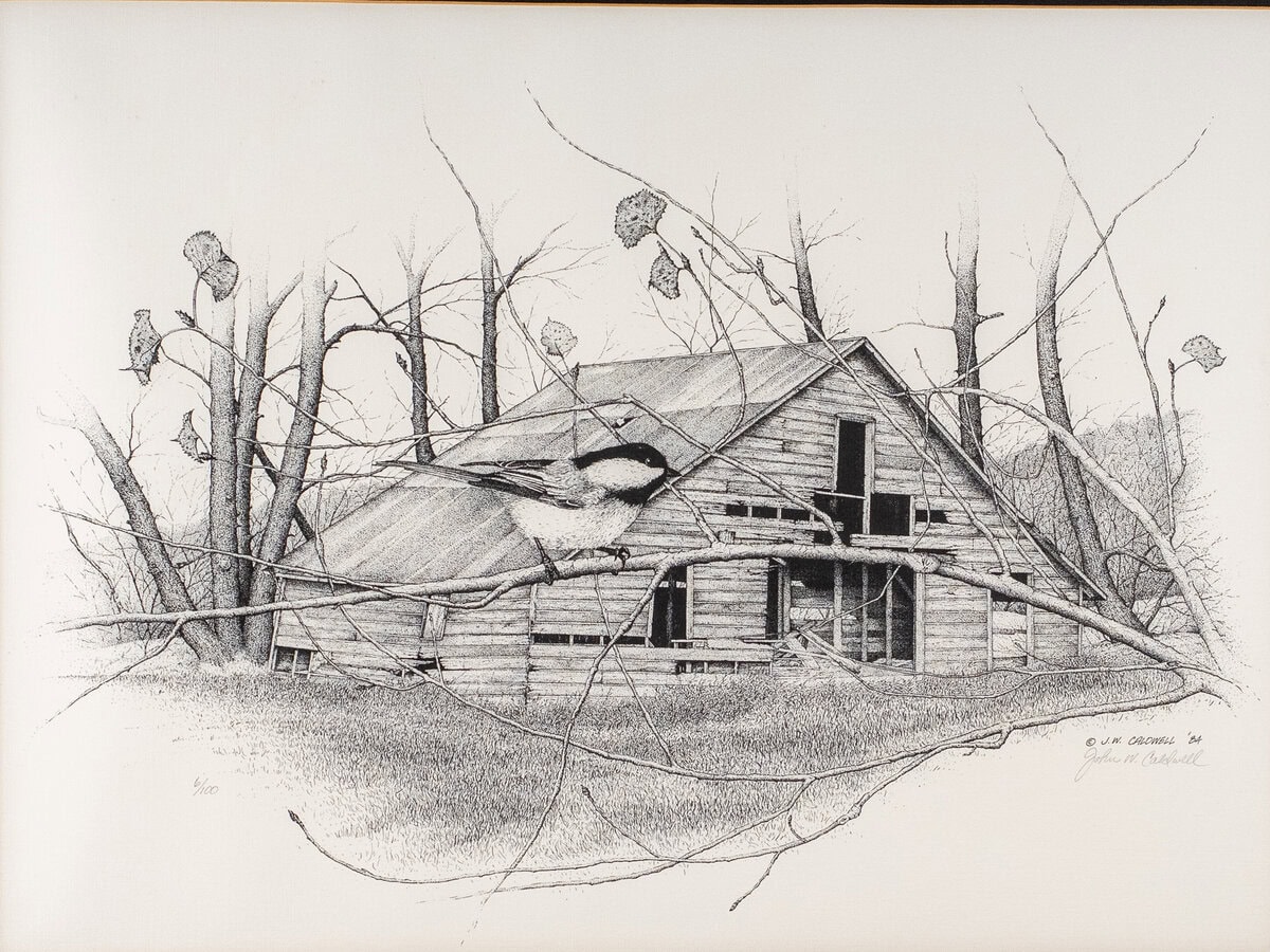 John W Caldwell Chickadee Barn